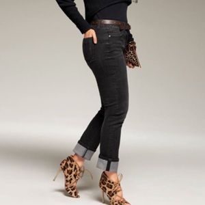 CAbi Smolder High Straight Jeans